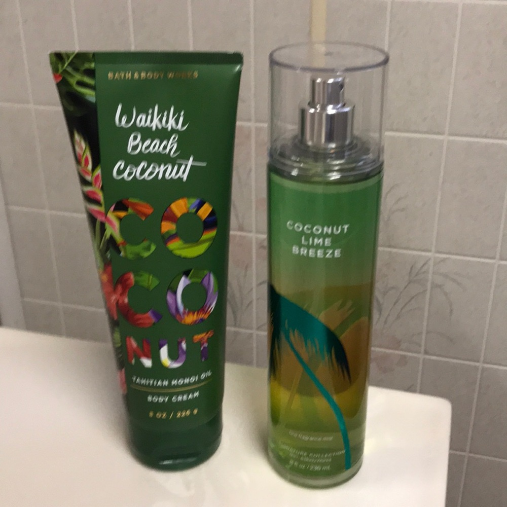 Body spray and lotion